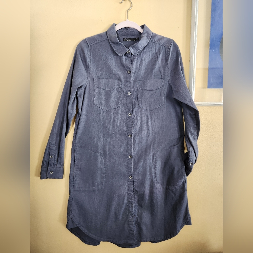 Prana Yarrow Shirt Dress Medium